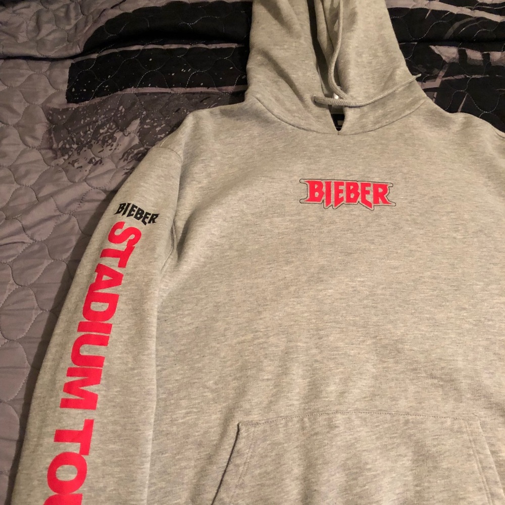 Justin Bieber stadium tour sweatshirt